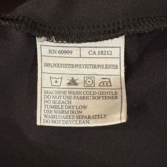 Men’s Antigua Black Polo Small Logo Left Chest Size 2XL - Picture 6 of 8